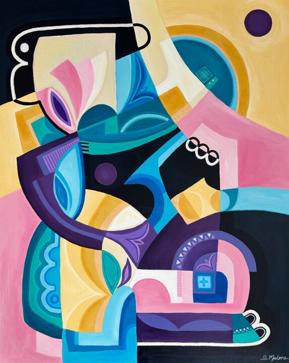 The Embrace Peinture, 39,4x31,5 in