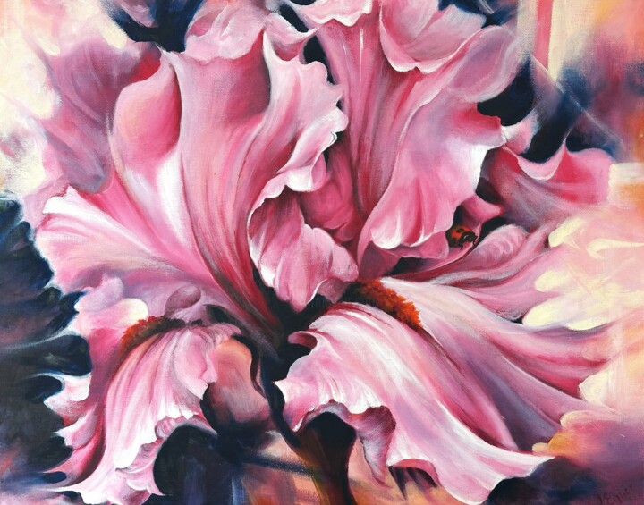 Pintura intitulada "Where light touches" por Larissa Egner, Obras de arte originais, Óleo