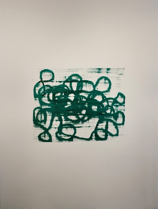 Malerei mit dem Titel "The next Apokalypsi…" von Luca Brandi, Original-Kunstwerk, Öl