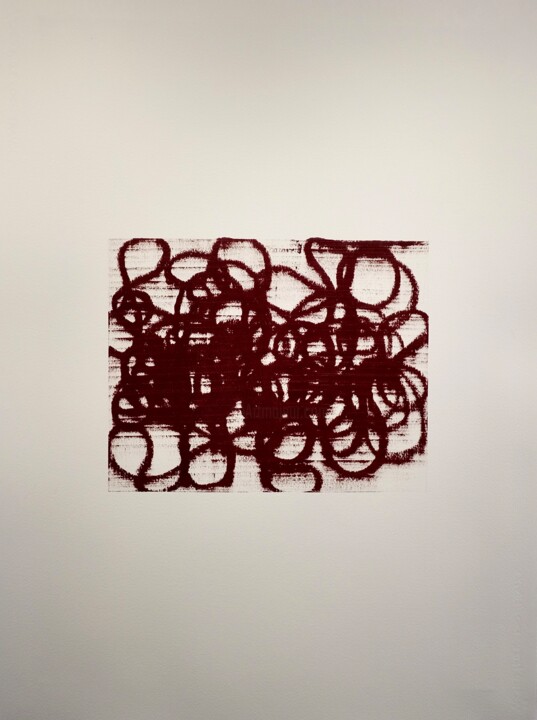 Malerei mit dem Titel "The next Apokalypsi…" von Luca Brandi, Original-Kunstwerk, Öl