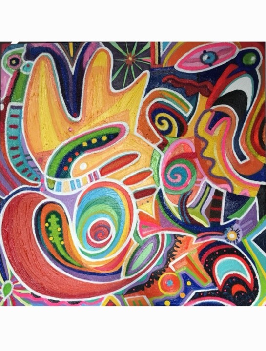绘画,  39.4x39.4 in 