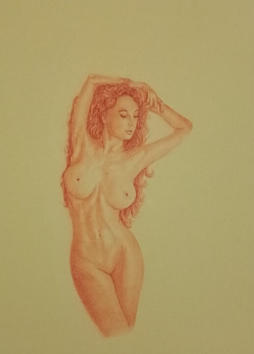 Nu féminin 4 图画, 12.6x9.5 in