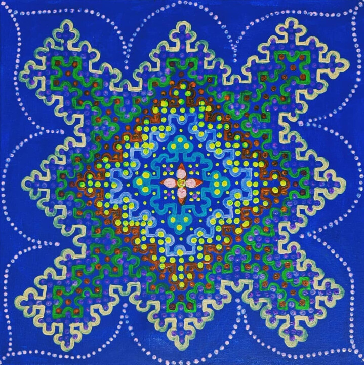 Print only - Mandala design 绘画