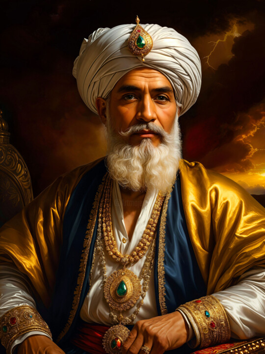 Recreating Rembrandt - The Ottoman Prince 数字艺术