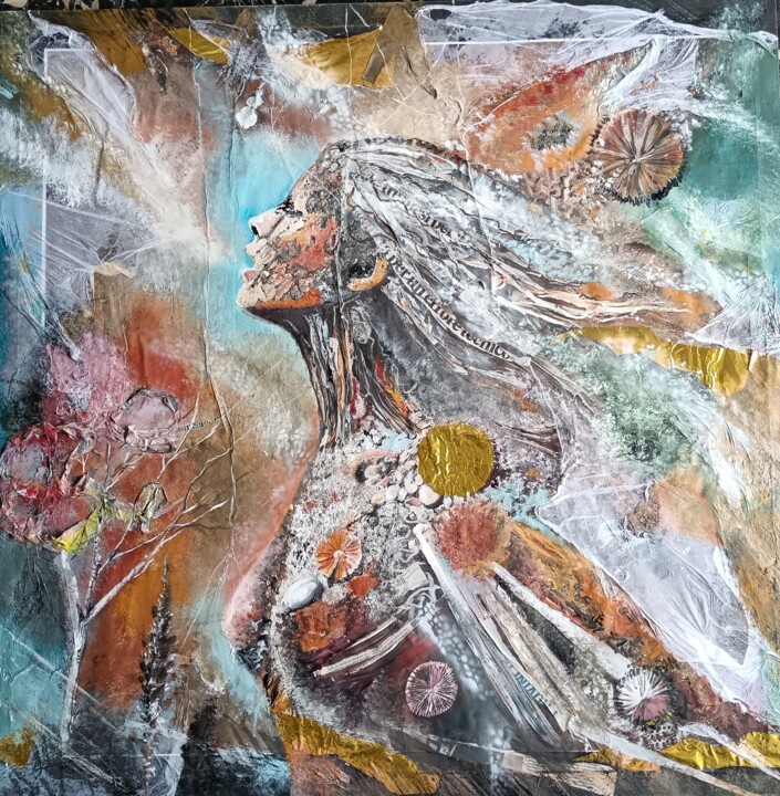 绘画,  36.2x36.2 in 
