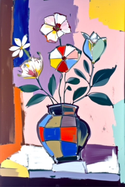 18-Abstract still life 数字艺术