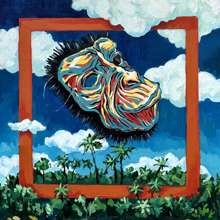 绘画,  23.6x23.6 in 