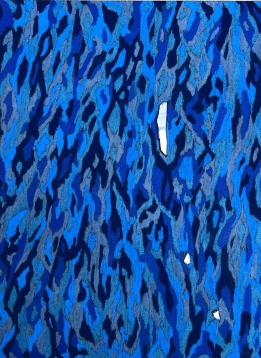 Abstract marine, 2024 Рисунок, 15,8x11,8 in