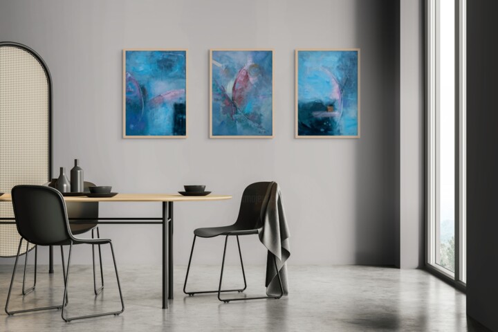 绘画,  27.6x59.1 in 