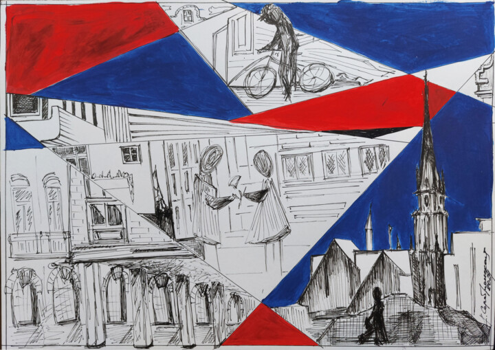 Cities and Their Observers. Episode 1 Resim, 7,9x11,8 in