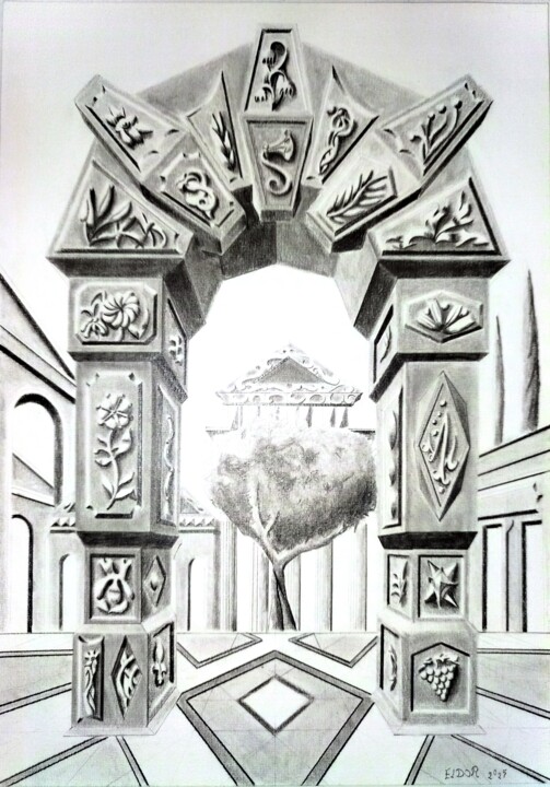 Disegno,  16,5x11,8 in 