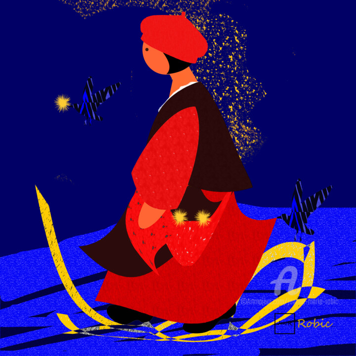 Etoile 디지털 아트, 5.1x5.1 in