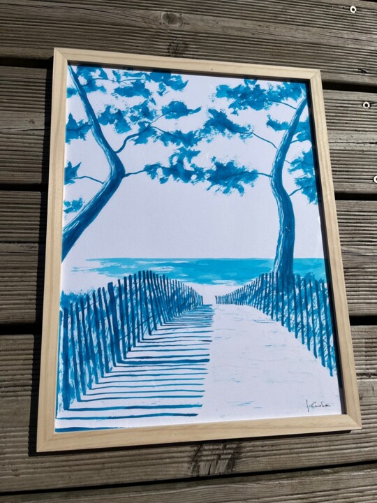 Work presented framed