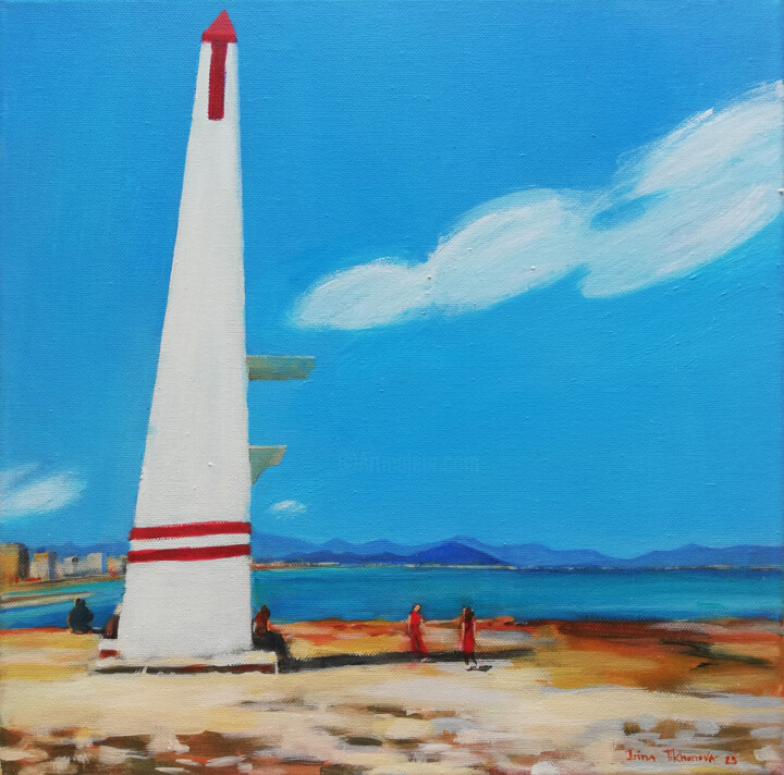 Schilderij,  15,8x15,8 in 