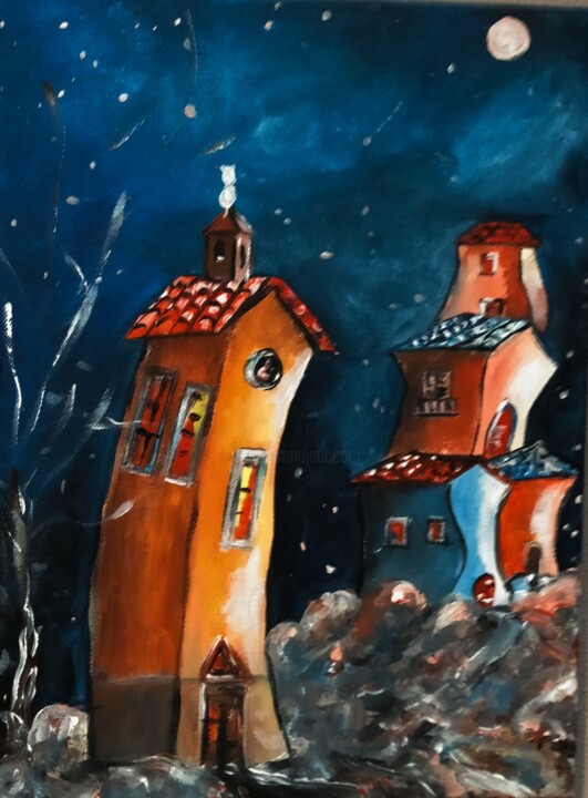 Ispirato a scalvini Картина, 15,8x11,8 in