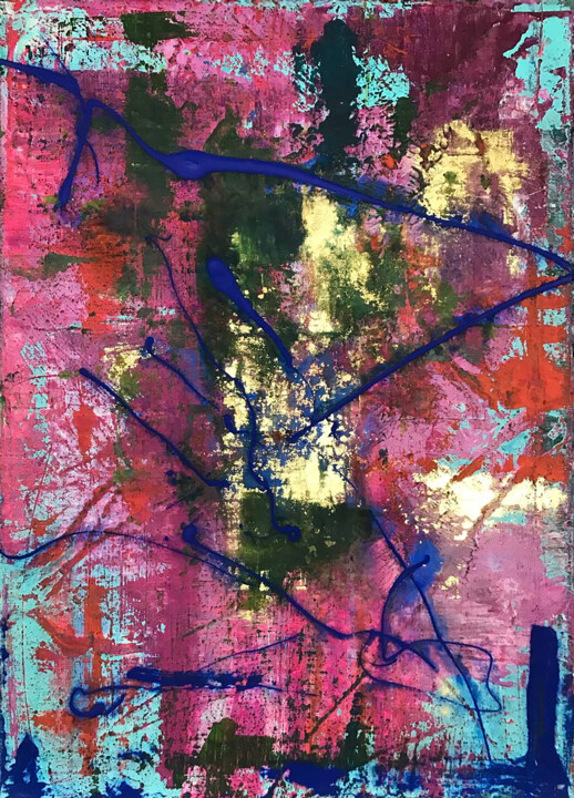 Delight 绘画, 27.6x19.7 in