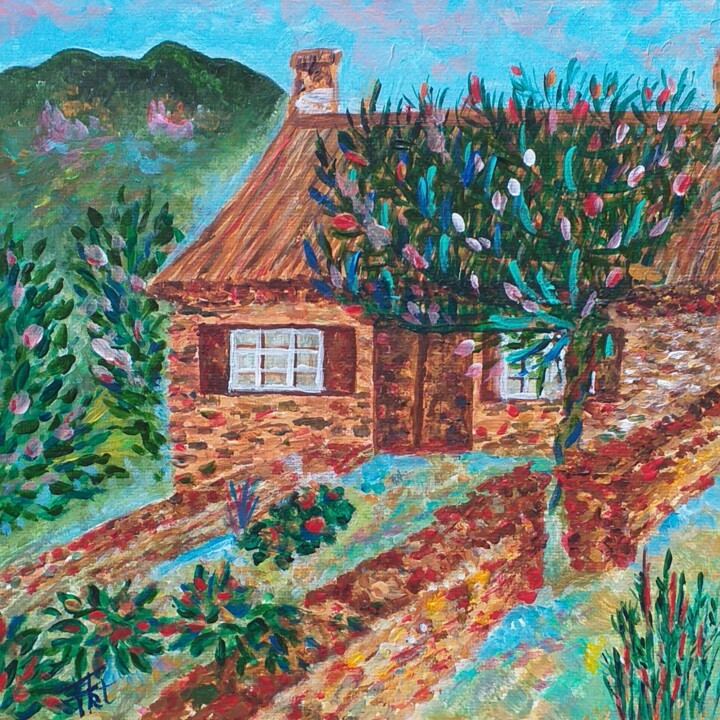Chaumière aux Fées 绘画, 7.9x7.9 in