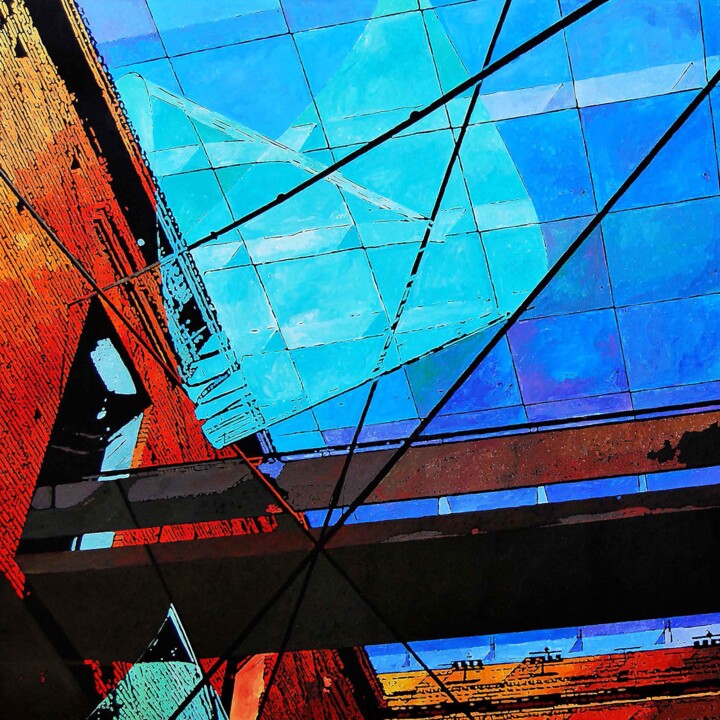 Estampas & grabados titulada "Pinacoteca de São P…" por Angelo De Castro, Obra de arte original, Impresión digital