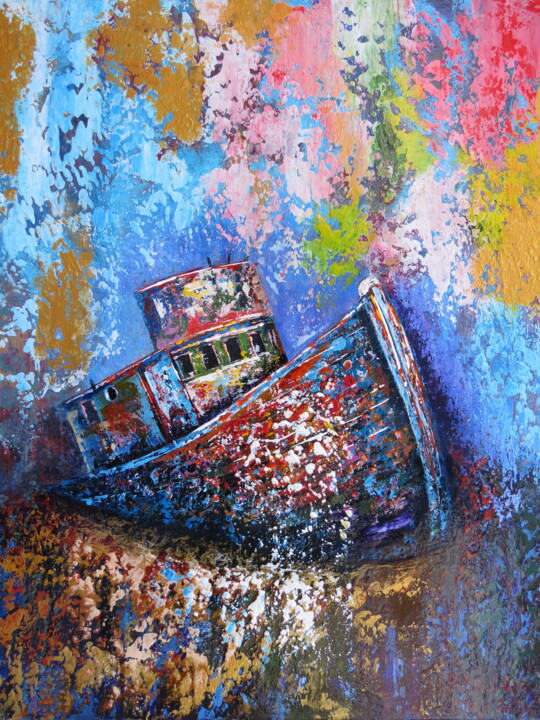 Resilient Journey Pittura, 14,2x18,1 in