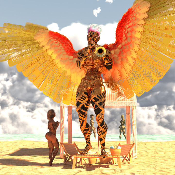 Gabriel Angel Heart et la Trump-pète du Judgment Day Digital Arts