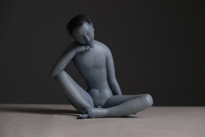 Sculptuur getiteld "The Here" door Fengyong Chen, Origineel Kunstwerk, Bronzen