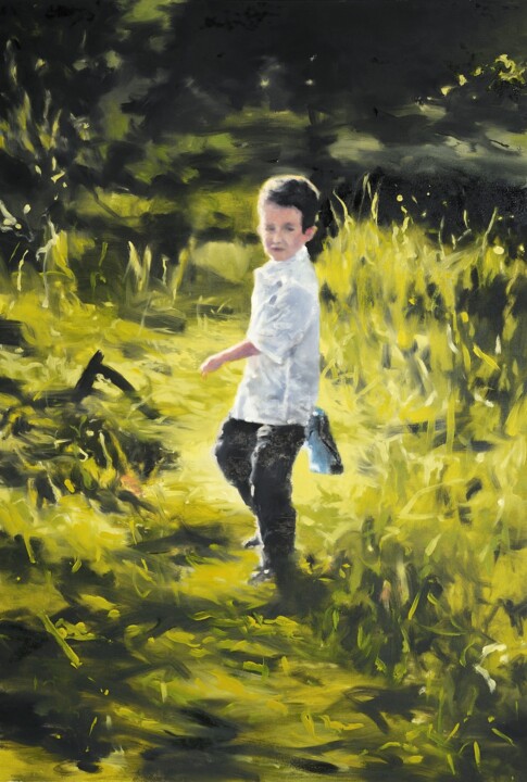 School days 2 绘画, 43.3x29.5 in
