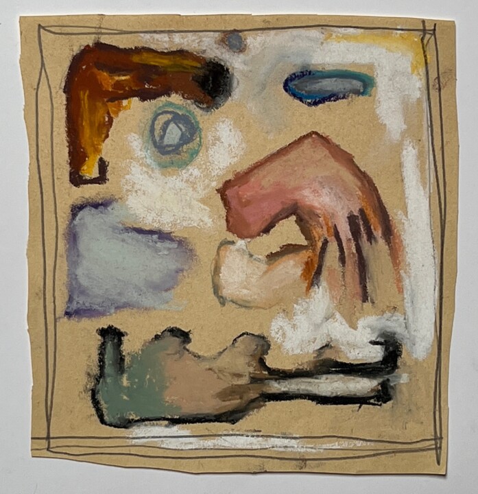 Kreide 49 绘画, 6.7x6.5 in
