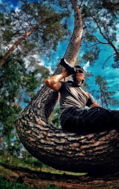 Fotografia zatytułowany „back to nature” autorstwa Jerzy Jaworski, Oryginalna praca, Fotografia cyfrowa