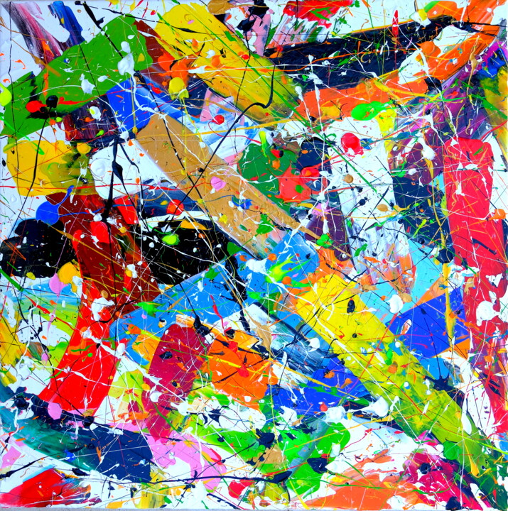 sans titre 32 绘画, 27.6x27.6 in