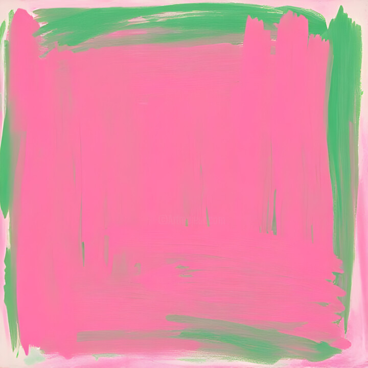 Printmaking titled "Raspberry Rules, Mi…" by Ivy Blue, Original Artwork, Digital Print