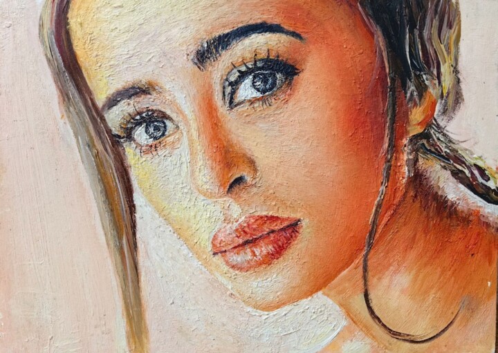 Girl Pittura, 9,8x13,8 in