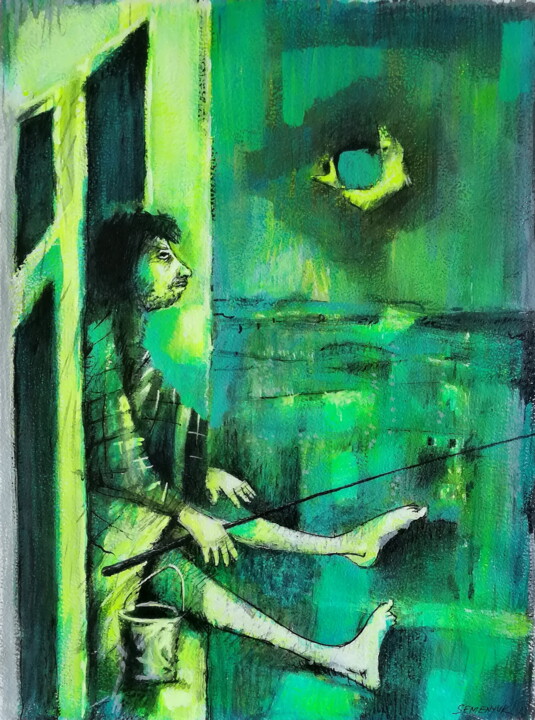 Fisherman's Dream Tablo, 19,7x15,8 in