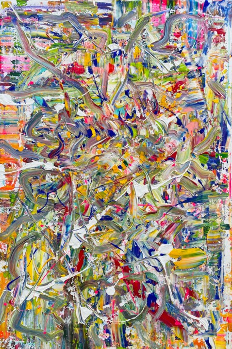 Flourish from flame 绘画, 47.2x31.5 in