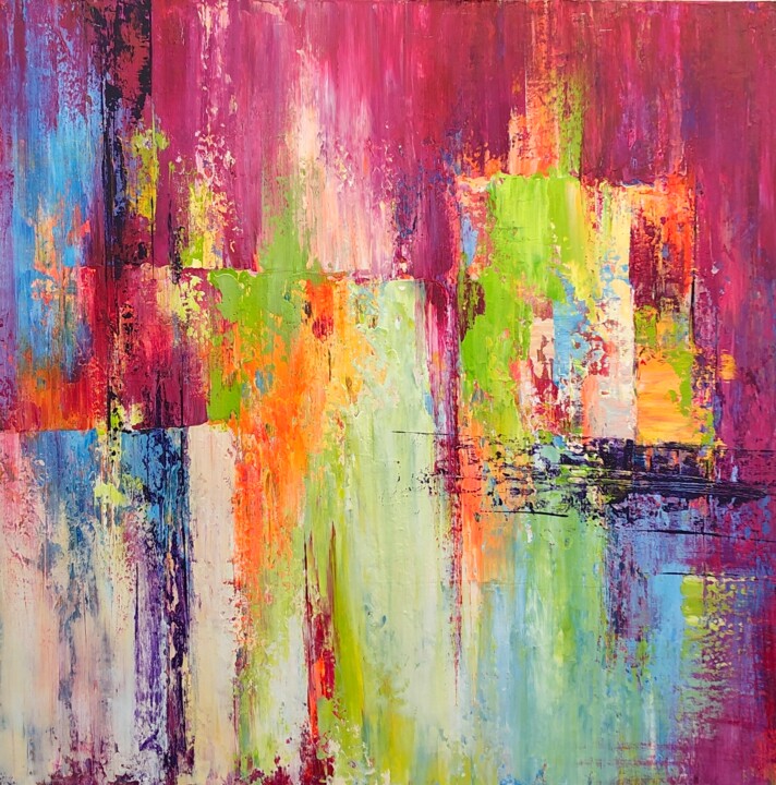 Momentum Schilderij, 40,2x40,2 in