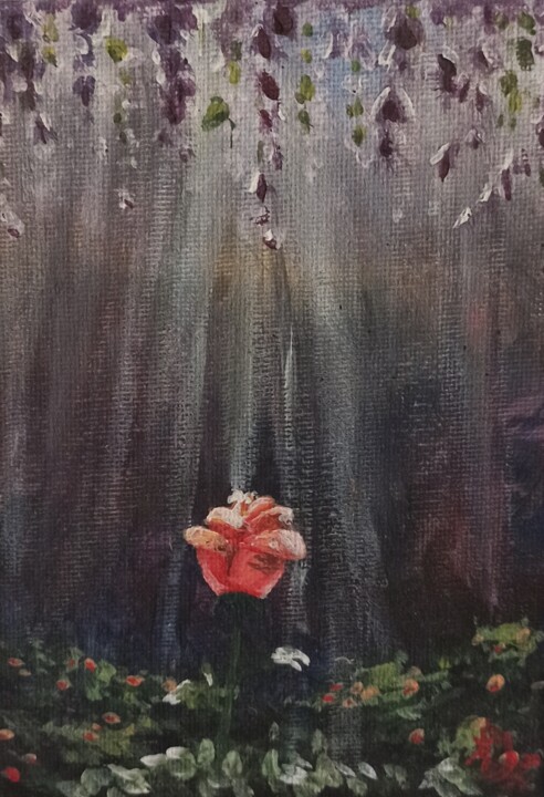 绘画,  5.9x4.3 in 