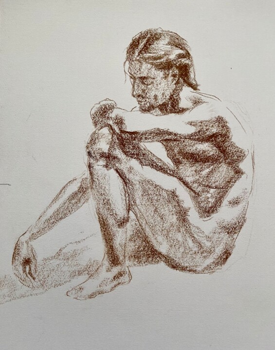 图画,  14.6x11.8 in 