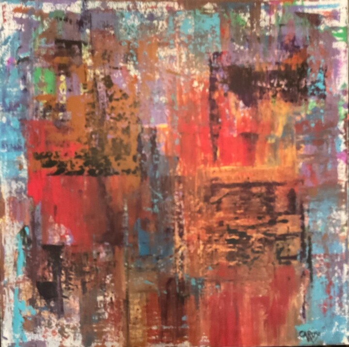 绘画,  36x36 in 