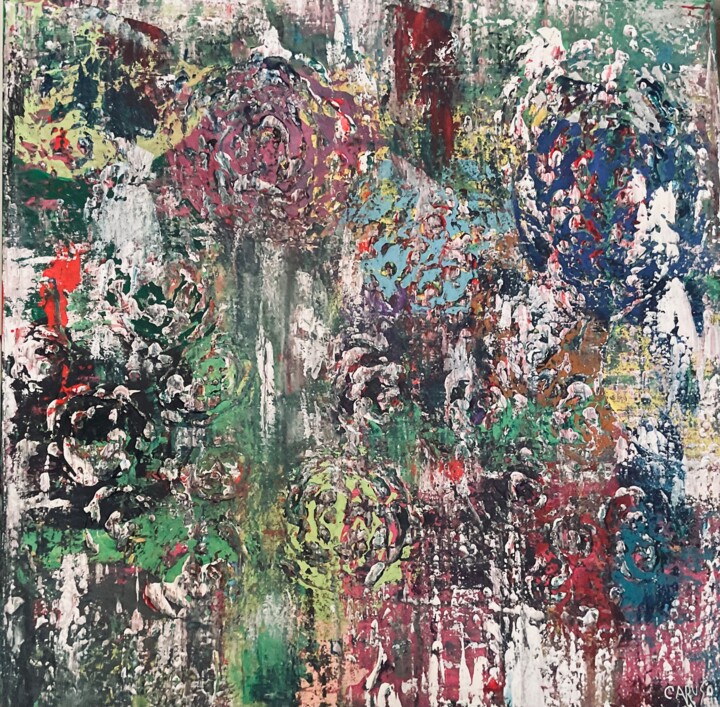 绘画,  36x36 in 