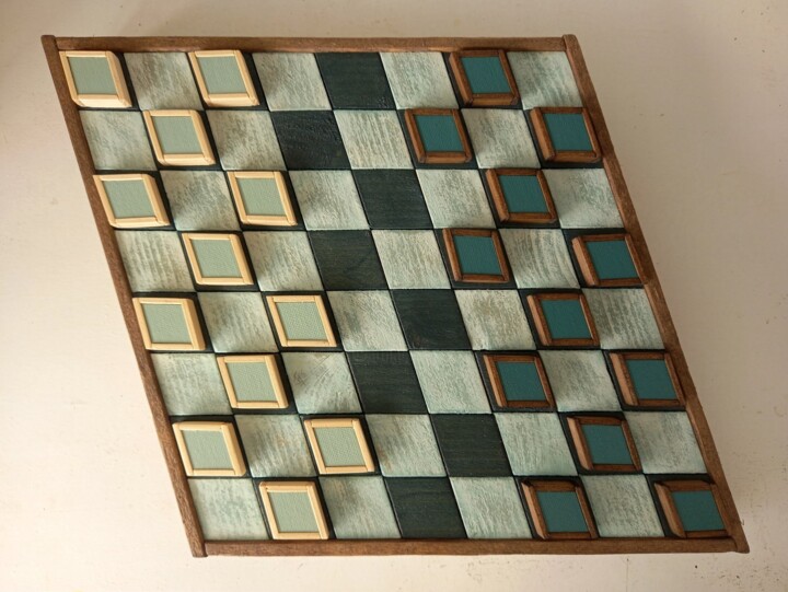 Dama rombo Design, 2x12,6 in