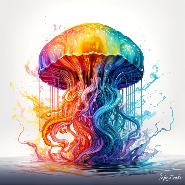 Luminous Jelly 数字艺术