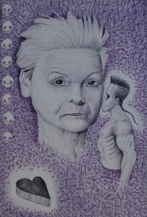 图画,  8.3x5.5 in 