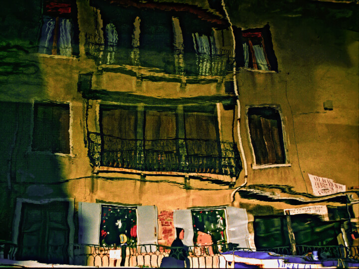VENISE "Reflet N° 1 Фотография, 15,8x20,9 in