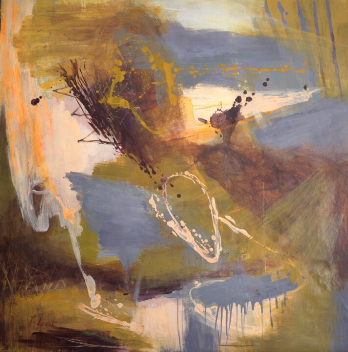 Le chemin 绘画, 47.2x47.2 in