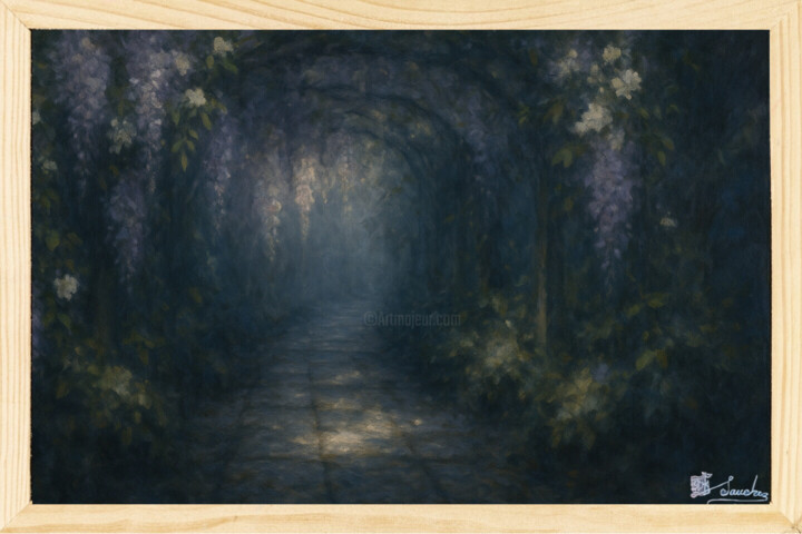 Работа представлена ​​в рамке