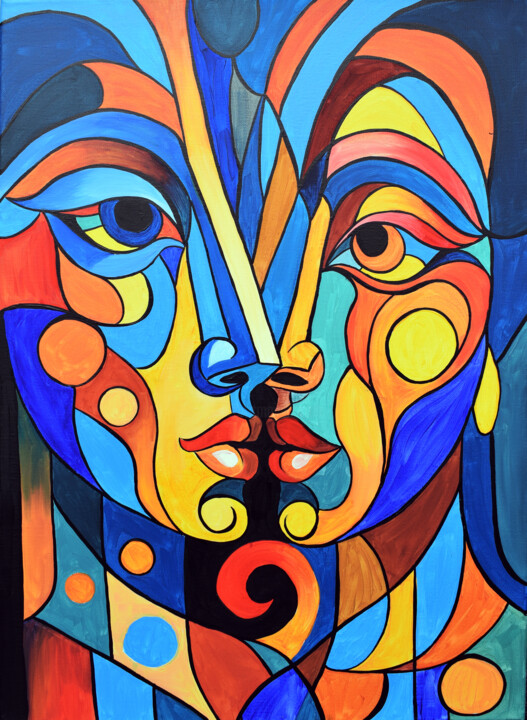 Look at me 绘画, 27.6x19.7 in
