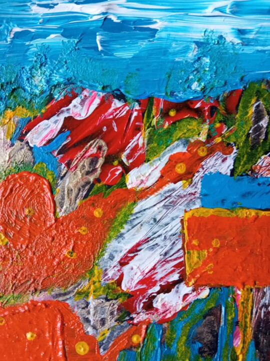 Etude of Spring 绘画, 3.9x3.9 in