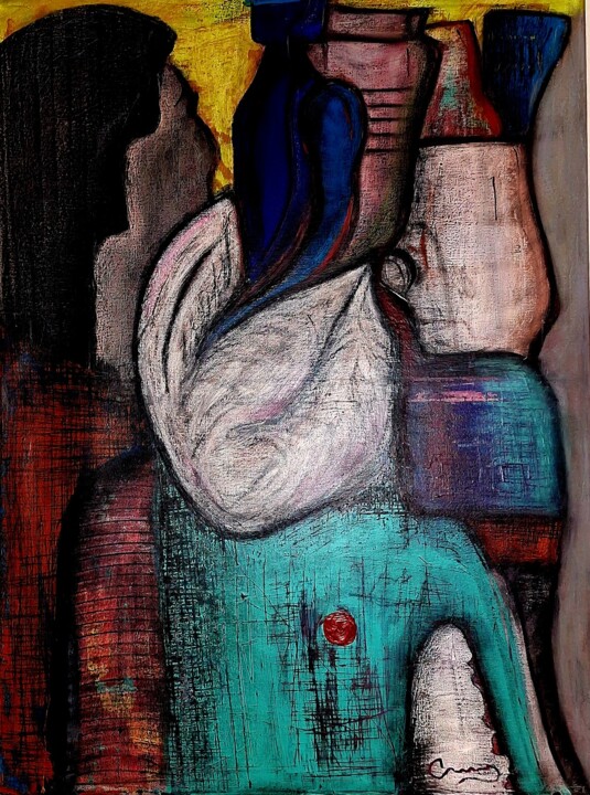 SILICA 绘画, 30.3x22.8 in