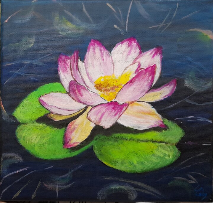 Nénuphar Картина, 7,9x7,9 in