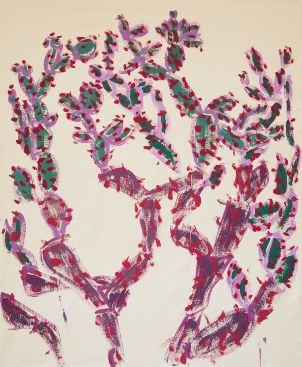 Painting titled "Everytime We See Ea…" by Simon Findlay, Original Artwork, Acrylic