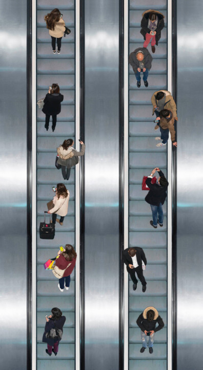 TOUT UN MONDE - COMMUNICATION Fotoğraf, 39,4x42,1 in